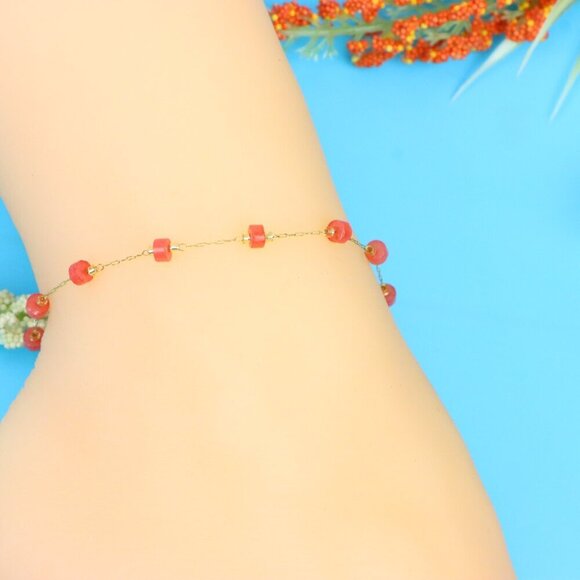 Elegant Handmade Anklet – Perfect for Women & Girls | Ideal Gift Option, DYC1571 - Picture 2 of 7